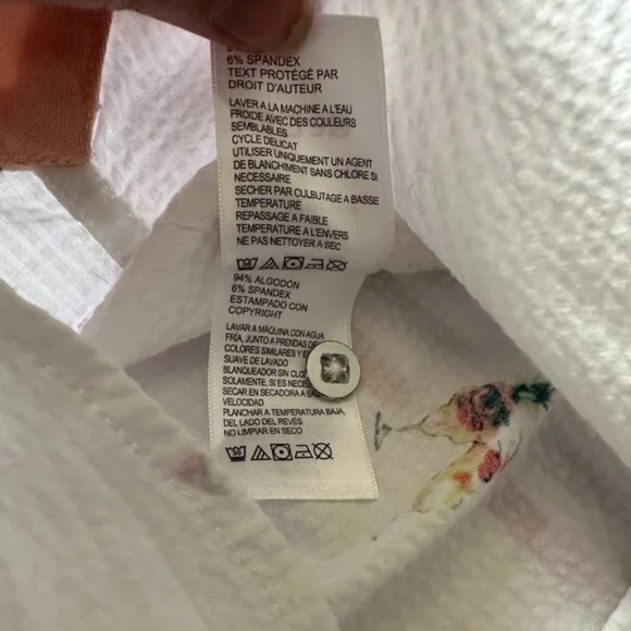 Tommy Bahama Nova Wave Flamingo Tango Seersucker Button Shirt Mens Size XL - Picture 5 of 6